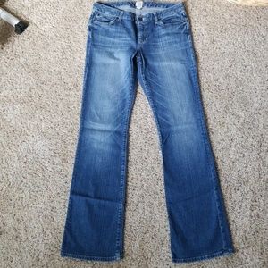 GAP women size 8 curvy flare 32" inseam